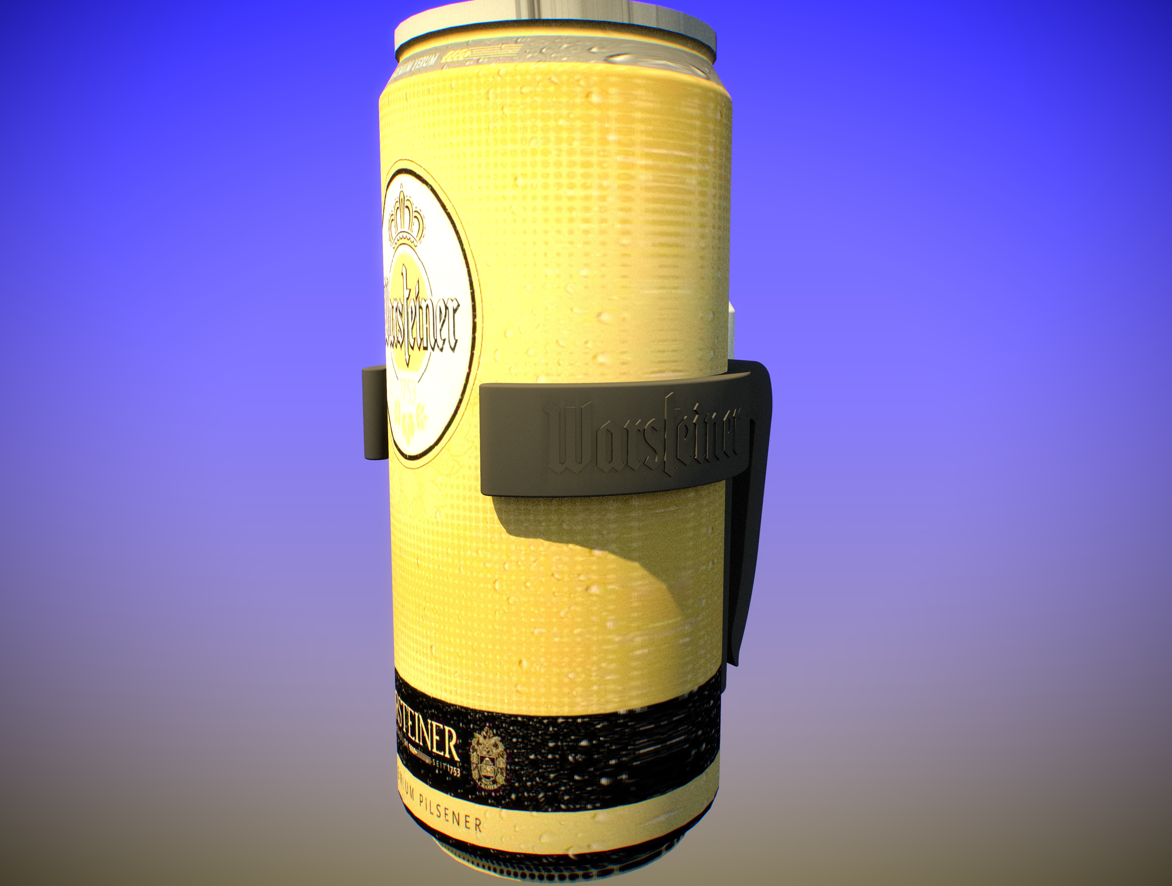 3D Druck Bierflaschenhalter CAD